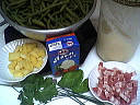 Ingrédients pour la recette : Haricots verts au fromage blanc
