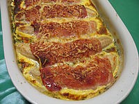 Recette Bananes au jambon