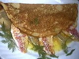 Image : Crêpe farcie aux fenouils et rougets