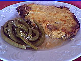 Côtes de porc gratinées