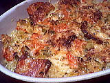 Recette Gratin de pâtes aux ognasses façon landaise
