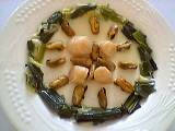 Image : recette Fruits de mer aux poireaux