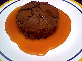 sucre : Assiette de choco-caramel