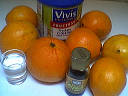 Ingrédients pour la recette : Gelée d'oranges