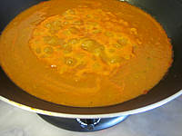 Recette Crème de tomates et haricots verts