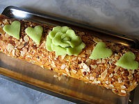 gâteau roulé à la confiture