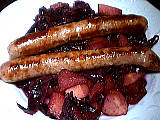 chou rouge aux pommes