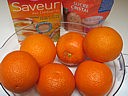 Ingrédients pour la recette : Ecorces d'oranges confites