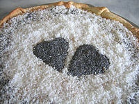 noix de coco : Clafoutis à la noix de coco