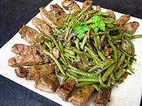 Foie de veau : Foie de veau aux haricots verts