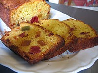 cake aux fruits confits