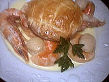 Image : recette Feuilleté de saint-Jacques et de gambas
