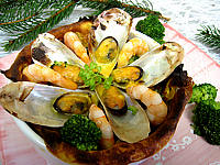 Image : crêpe farcie aux moules