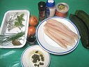 Ingrédients pour la recette : Filets de flétan aux amandes