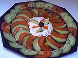 Image : Assiette de concombre minceur