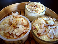 Recette Flans chinois de crevettes à la vapeur