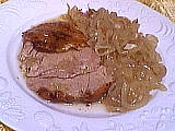 cuisse de dinde aux oignons