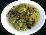 Recette Coupelle de confiture de kiwis aux fruits secs