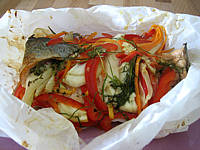 Recette Filets de truite en papillotes