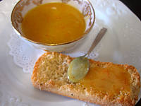 Curd aux clémentines