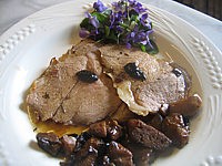 cèpe : Epaule d'agneau aux cèpes et aux olives