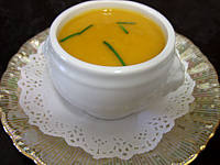 Recette Mini-soupière d'amuse-bouche de crème de cardon