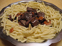 boeuf à l'ail