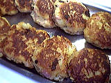 Recette Galettes au jambon et pommes de terre