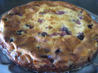 Flan aux cerises