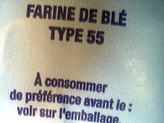Farine de type 55