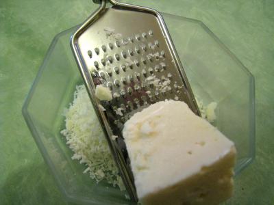 Photo : Raper le pecorino