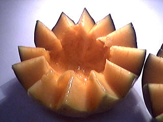 Le melon est prêt