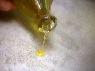 Photo : bouteille d'huile