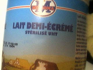 lait uht