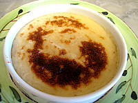 purée de légumes : Bol de purée de navets