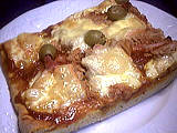 Recette Tranche de pizza au thon