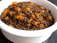 Image : recette Lentilles à la tomate à la Marocaine