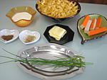 Ingrédients pour la recette : Tagliatelles au surimi