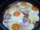 Recette Oeufs au bacon