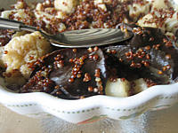 quinoa : Assiette de quinoa et chou-fleur
