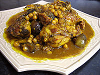poulet aux figues et au miel à la marocaine