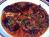 bouquet garni : Assiette d'osso buccco à la milanaise