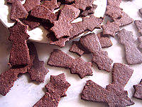 Image : recette Sapins aux amandes et cacao