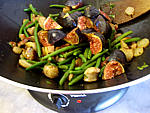 Navets et haricots verts au wok - 13.3