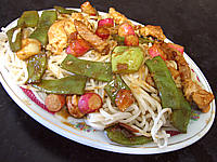Recette Assiette de nouilles au soja