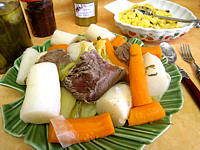 jarret de boeuf en pot au feu