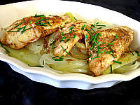 Recette Cassolette de rougets aux fenouils 
