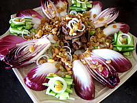 Image : recette Veau au miel en salade