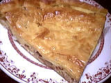 poireau : Part de tarte aux poireaux et au chèvre