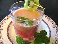 Recette Verre de thé aux fruits